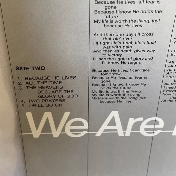 The Bill Gaither Trio We Are Persuaded (Vinyl, 1979) Word WSB-8829 VG LP Record - Picture 8 of 12